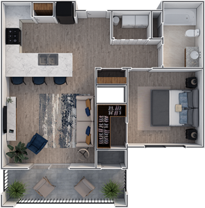One Bedroom / One Bath